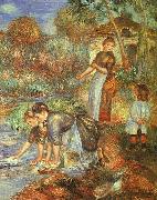 Pierre Renoir Washerwoman oil painting reproduction